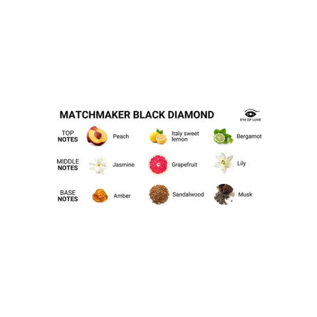 Profumo ai feromoni black diamond attract her 30 ml